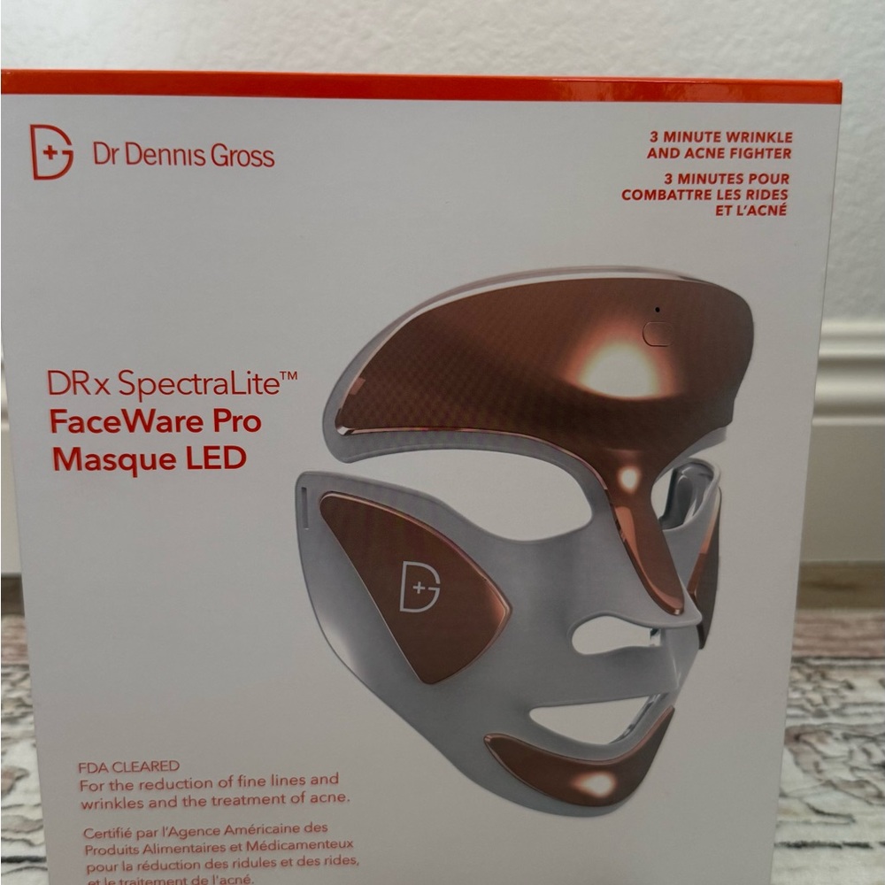 NEW Dennis Gross DRx SpectraLite FaceWare Pro LED Mask – FDA Cleared